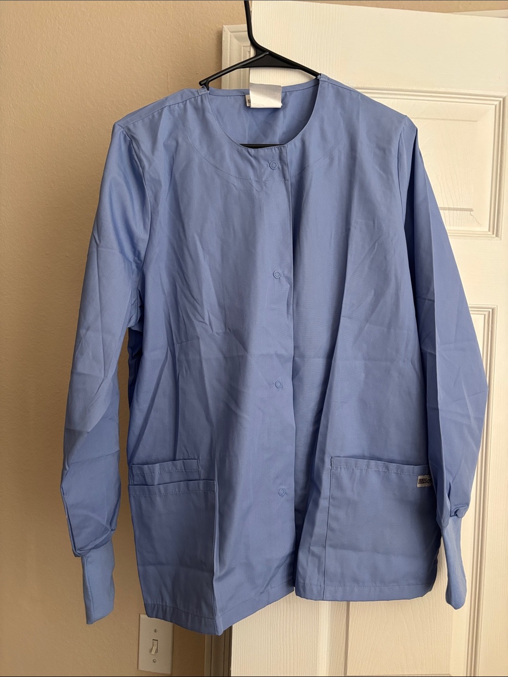Uniform Advantage Light Blue Women's Medical Scrub Jacket